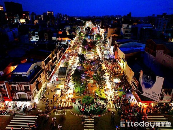 ▲海安商圈萬聖節夜行鬼市將登場，街頭藝術、彩妝變裝與派對點亮台南夜晚。（記者林東良翻攝，下同）