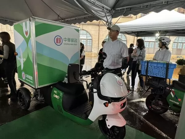 ▲▼中華郵政新車隊電動三輪機車明上路。（圖／記者李姿慧攝）
