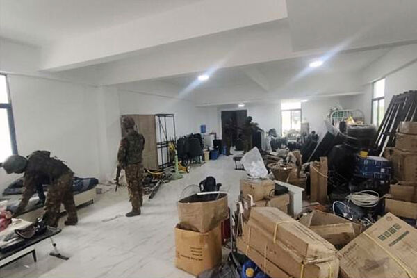 ▲▼ 緬甸軍方突襲KK園區。（圖／達志影像／美聯社）