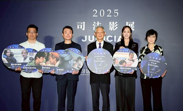 ▲「金馬X司法」司法影展舉辦記者會，小薰、吳奕蓉出席。（圖／金馬提供）