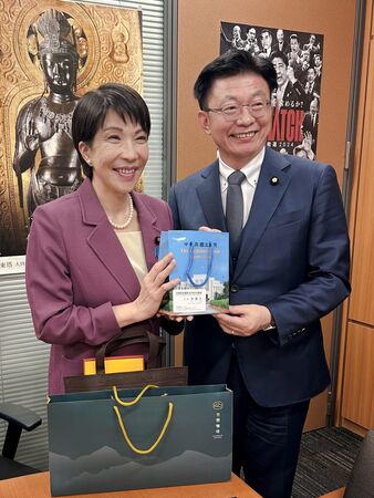 ▲▼民進黨立委郭國文恭賀高市早苗當選日本首相。（圖／翻攝自Facebook／郭國文）