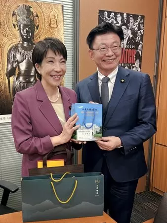 ▲▼民進黨立委郭國文恭賀高市早苗當選日本首相。（圖／翻攝自Facebook／郭國文）