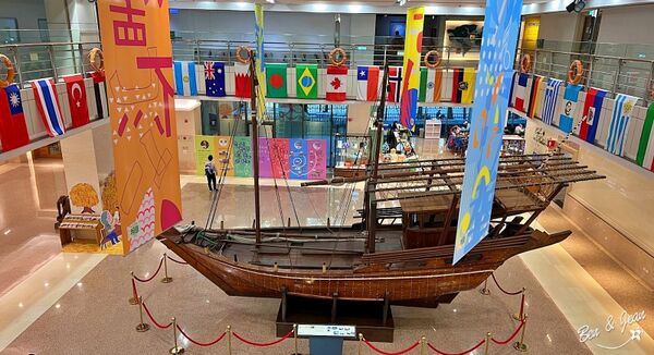 ▲▼「長榮海事博物館」2025免費參觀到11月底！上千艘戰船、互動遊戲超好玩。（圖／部落客紫色微笑提供）