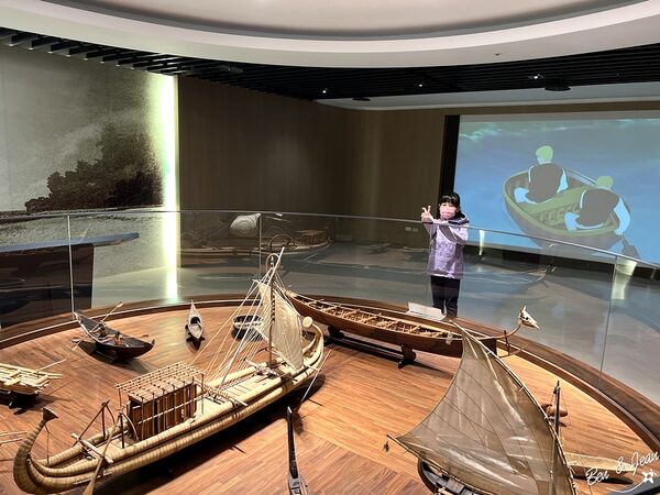 ▲▼「長榮海事博物館」2025免費參觀到11月底！上千艘戰船、互動遊戲超好玩。（圖／部落客紫色微笑提供）