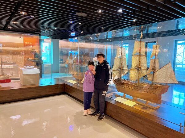 ▲▼「長榮海事博物館」2025免費參觀到11月底！上千艘戰船、互動遊戲超好玩。（圖／部落客紫色微笑提供）