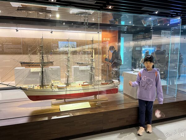 ▲▼「長榮海事博物館」2025免費參觀到11月底！上千艘戰船、互動遊戲超好玩。（圖／部落客紫色微笑提供）