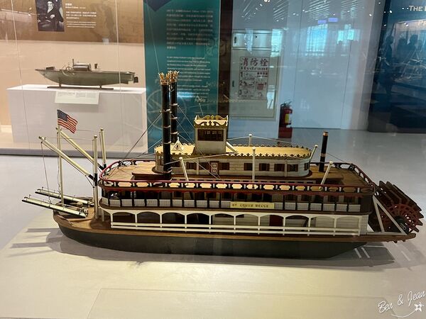 ▲▼「長榮海事博物館」2025免費參觀到11月底！上千艘戰船、互動遊戲超好玩。（圖／部落客紫色微笑提供）