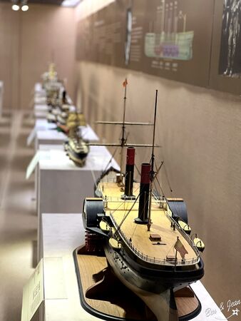 ▲▼「長榮海事博物館」2025免費參觀到11月底！上千艘戰船、互動遊戲超好玩。（圖／部落客紫色微笑提供）