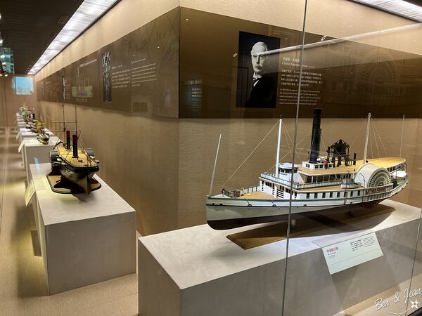 ▲▼「長榮海事博物館」2025免費參觀到11月底！上千艘戰船、互動遊戲超好玩。（圖／部落客紫色微笑提供）