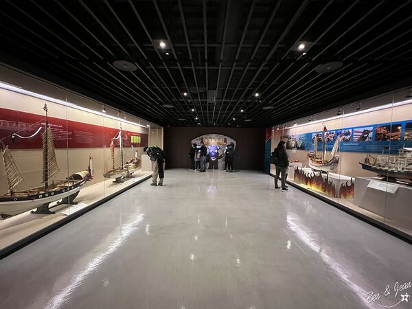 ▲▼「長榮海事博物館」2025免費參觀到11月底！上千艘戰船、互動遊戲超好玩。（圖／部落客紫色微笑提供）