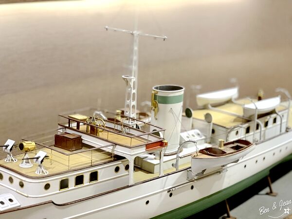 ▲▼「長榮海事博物館」2025免費參觀到11月底！上千艘戰船、互動遊戲超好玩。（圖／部落客紫色微笑提供）