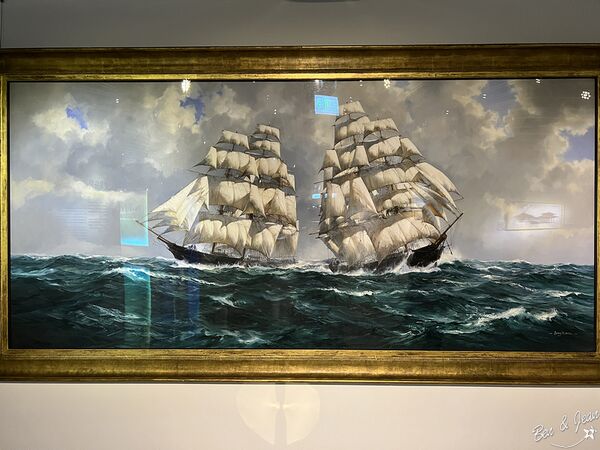 ▲▼「長榮海事博物館」2025免費參觀到11月底！上千艘戰船、互動遊戲超好玩。（圖／部落客紫色微笑提供）