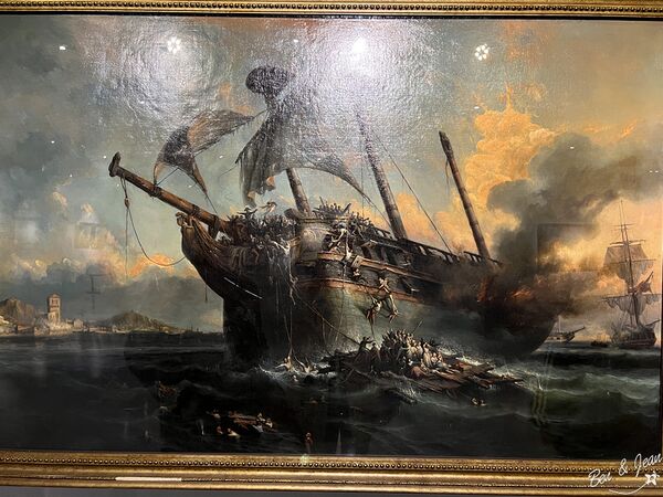 ▲▼「長榮海事博物館」2025免費參觀到11月底！上千艘戰船、互動遊戲超好玩。（圖／部落客紫色微笑提供）