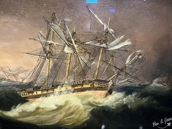 ▲▼「長榮海事博物館」2025免費參觀到11月底！上千艘戰船、互動遊戲超好玩。（圖／部落客紫色微笑提供）