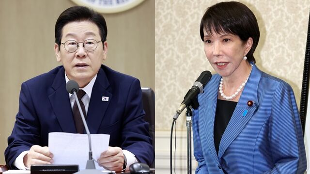 ▲▼南韓總統李在明、日本首相高市早苗。（圖／達志影像／美聯社）
