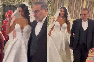 伊朗高官女兒婚宴「爆乳迎客」免戴頭巾！　影片外流遭罵雙標