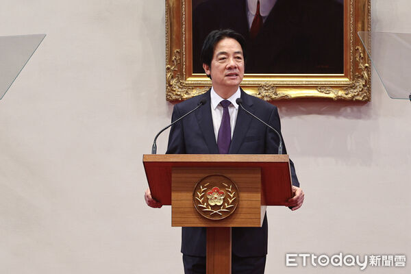 ▲總統賴清德出席2025 APEC代表團行前記者會。（圖／記者林敬旻攝）