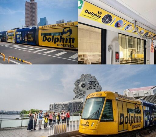 ▲萬泰物流車廂內外塗裝與設計。（圖／萬泰物流、臉書粉絲分享）