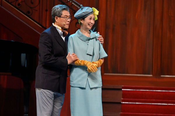 ▲楊烈主演的舞台劇《明星養老院》在高雄至德堂演出。（圖／金星文創提供）