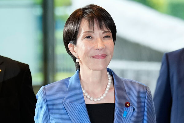 ▲▼日本憲政史上第一位女性首相，高市早苗。（圖／達志影像／美聯社）