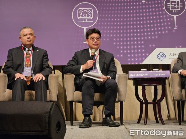 ▲▼陸委會主委邱垂正出席「美中競爭下的中國大陸情勢與兩岸關係」國際研討會。（圖／記者陳冠宇攝）