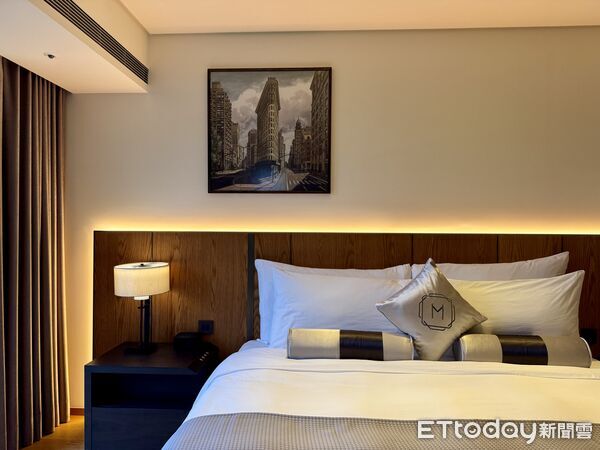 ▲台北慕軒飯店自8月底加盟萬豪國際集團，更名為「台北慕軒飯店，臻品之選」。（圖／記者彭懷玉攝）
