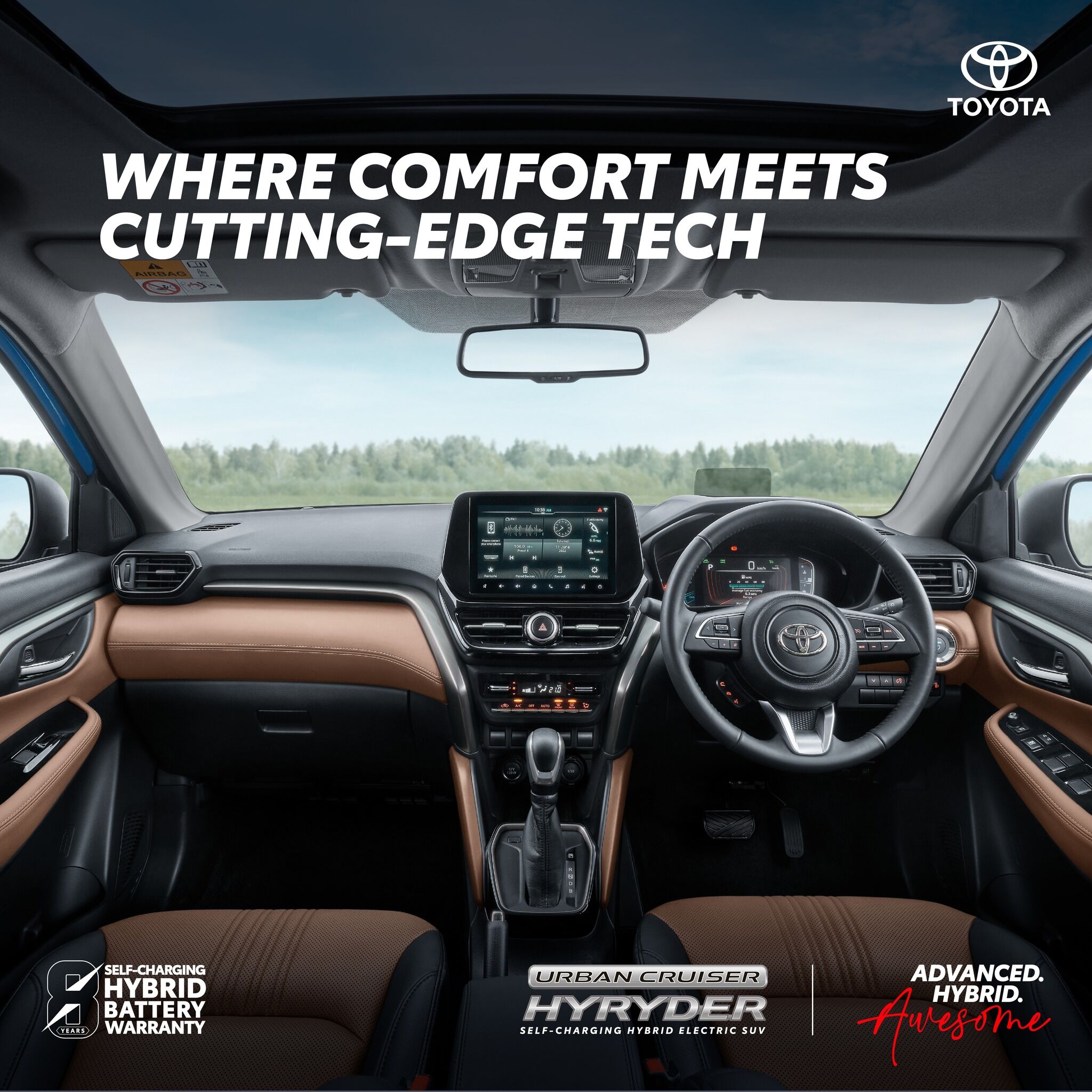 ▲印度針對TOYOTA Urban Cruiser Hyryder小休旅推升級套件！（圖／翻攝自TOYOTA）