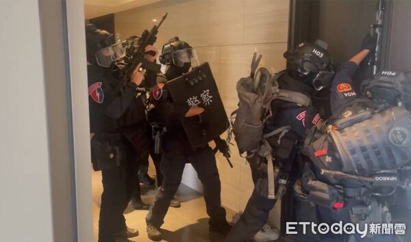 ▲南投警方掃黑，偵破以紀姓男子為首的非法幫派。（圖／記者高堂堯翻攝）