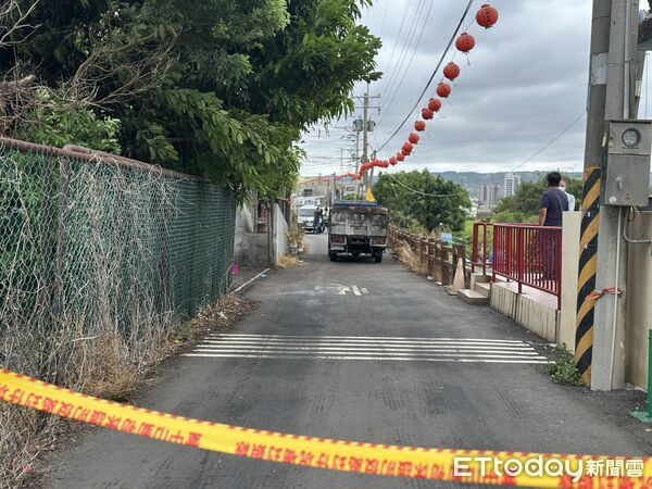 ▲▼台中梧棲爆發非洲豬瘟，事發養豬場豬隻已經撲殺清空。（圖／記者許權毅攝）