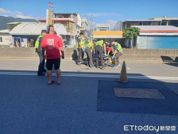 ▲▼台東死亡車禍 。（圖／記者楊晨東翻攝）