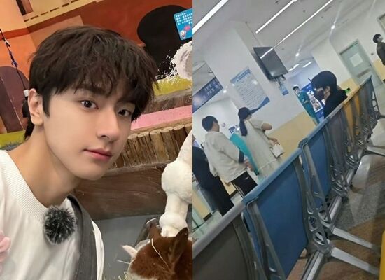 ▲林一拍戲受傷。（圖／翻攝自微博）