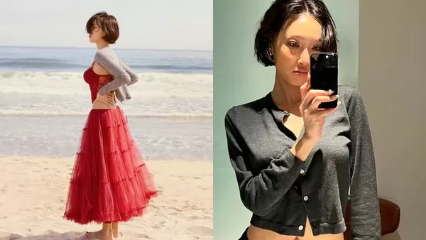 外送稿用 ▲▼華莎瘦到4X公斤！緊身細肩洋裝零贅肉　親曝一運動習慣。（圖／翻攝自Instagram／_mariahwasa）