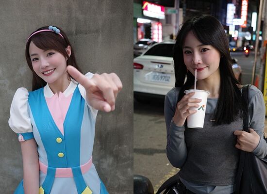 ▲雲朵姐姐也當過兵。（圖／翻攝自臉書）