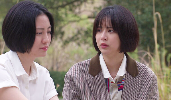 ▲蔡祥與王丁筑劇中從兒時玩伴晉升成戀人關係。（圖／台視提供）