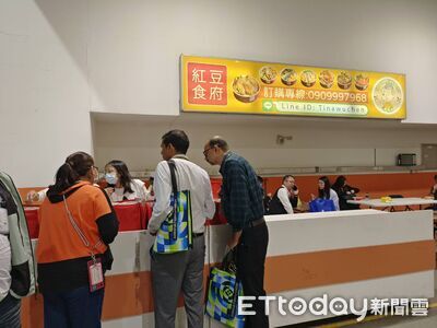 貿協在展區內設美食攤位　提供觀展者與參展商最便利選擇