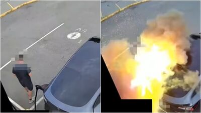 特斯拉「充電一半爆炸」駕駛慘震飛　調查驚揭元凶竟是它　