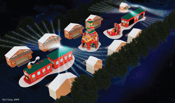 ▲2025新北歡樂耶誕城以「馬戲嘉年華」為主題，與全球知名的「LINE FRIENDS & LINE FRIENDS minini」角色IP合作。（示意圖／新北市觀旅局提供）