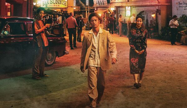 ▲日本影帝妻夫木聰將和導演大友啟史一同出席《寶島》映後。（圖／金馬影展提供）