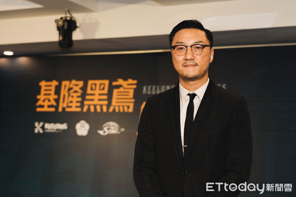 ▲SBL基隆黑鳶成軍，總經理林冠綸，球員周儀翔、余祥平。（圖／記者杜奕君攝）