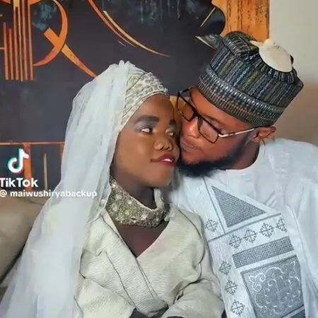 ▲奈及利亞網紅情侶拍甜蜜影片被指不道德，法院竟要求「直接完婚」。。（圖／翻攝自Tiktok／@maiwushiryabackup）