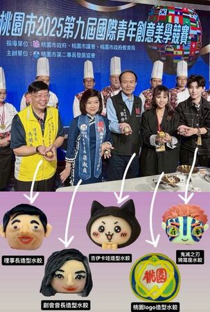 ▲曾筱喬「玩水餃」造型百變讓創意從廚房出發