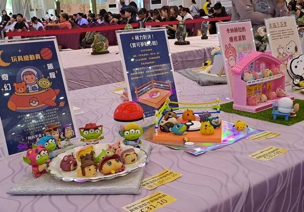 ▲曾筱喬「玩水餃」造型百變讓創意從廚房出發