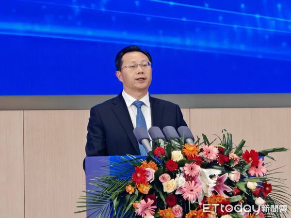 ▲▼  潘賢掌、大陸國台辦副主任 ，雷宏毅、台灣工商建設研究會理事長 、河南豫台會。（圖／記者任以芳攝）