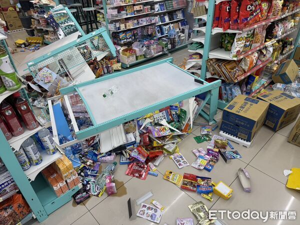 ▲▼ 彰化男子酒後失控砸超商。（圖／彰化分局提供，下同）