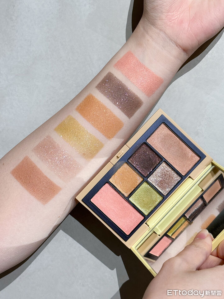 試開箱,RMK,addiction,彩妝,眼影。（圖／記者李薇攝、品牌提供）