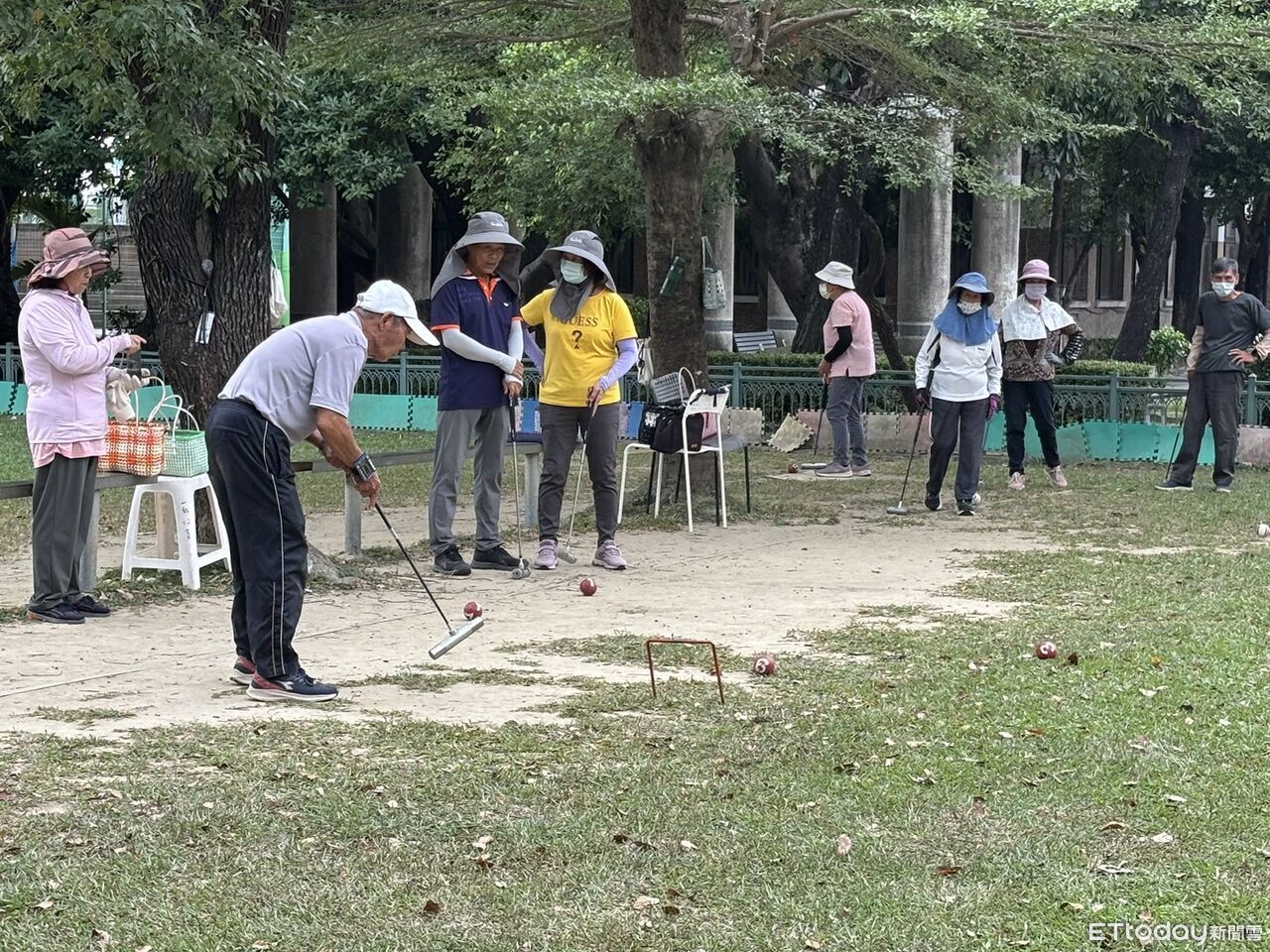 台南仁義銀髮槌球隊拚出精神 樂活盃凝聚社區長輩運動力