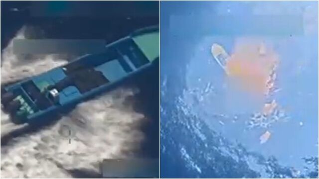 川普掃毒升級! 「首度跨入太平洋」擊沉運毒船2死