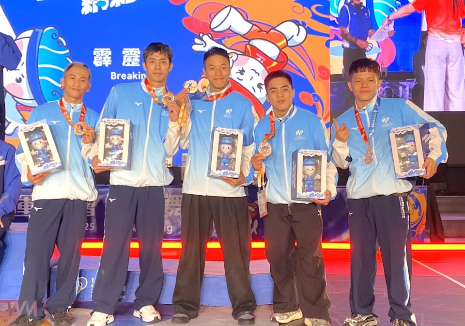 ▲▼雲林,全運會,霹靂舞,跆拳道,黃卓乘,金牌,幻藍小熊。（圖／全運會提供）