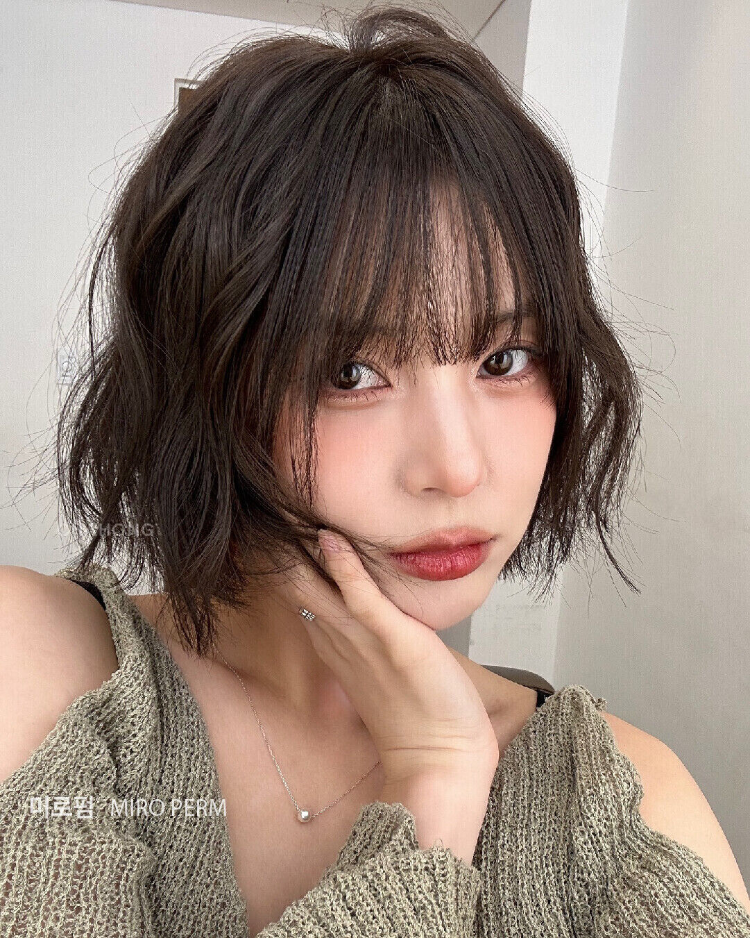 ▲短髮層次   。（圖／翻攝自IG）