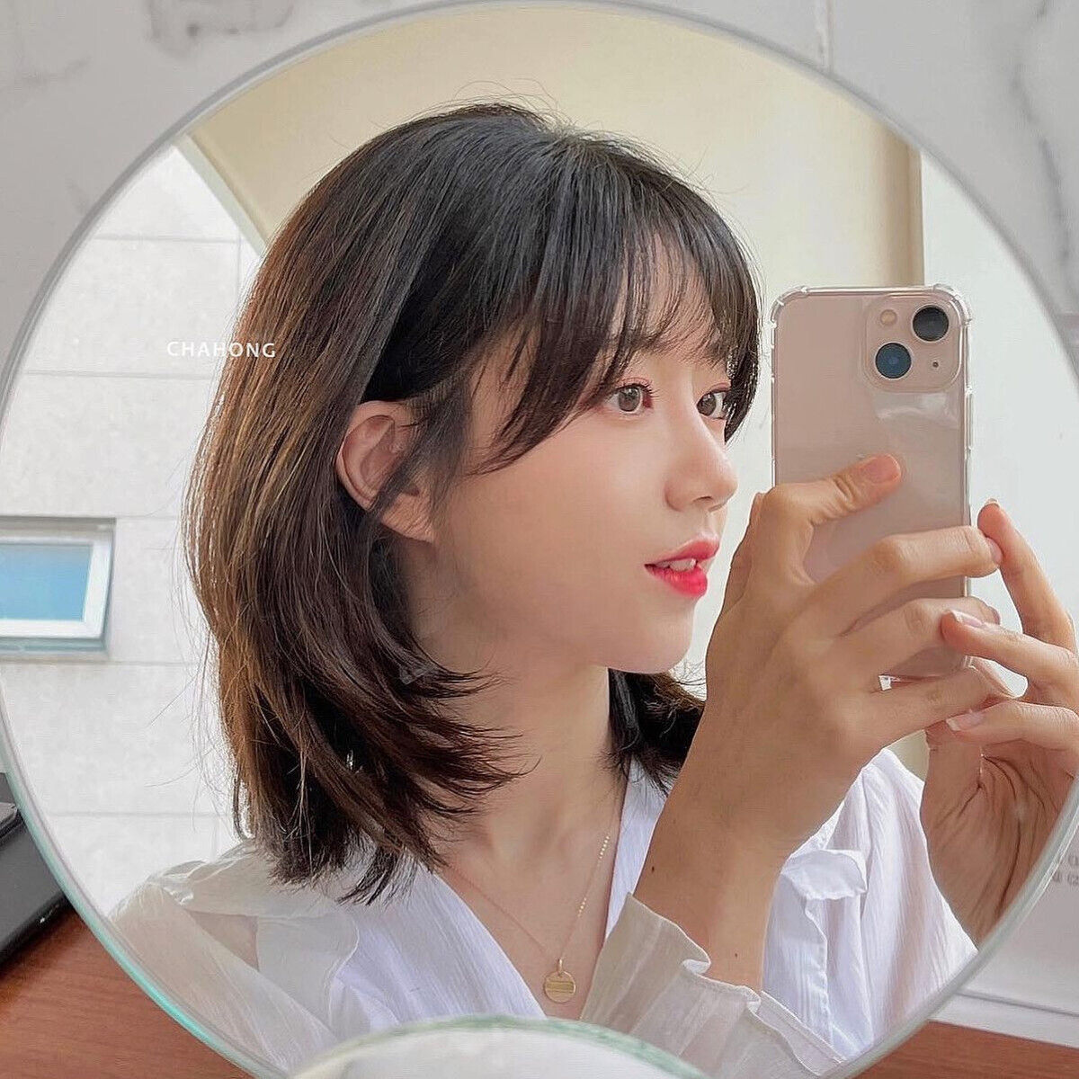 ▲短髮層次   。（圖／翻攝自IG）